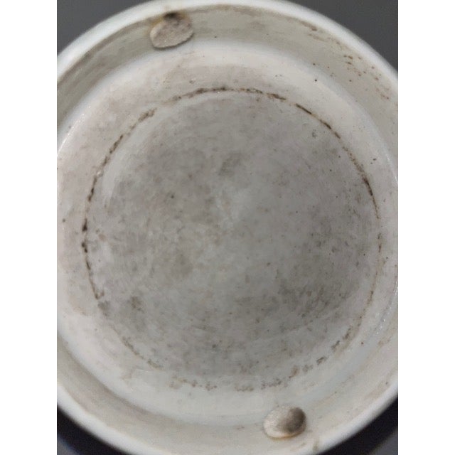 Antique Japanese Blue and White Sake Cup Washing Bowl For Sale - Image 18 of 18