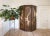 Folding Screen Large Antique Wooden Hand Painted For Sale - Image 9 of 12
