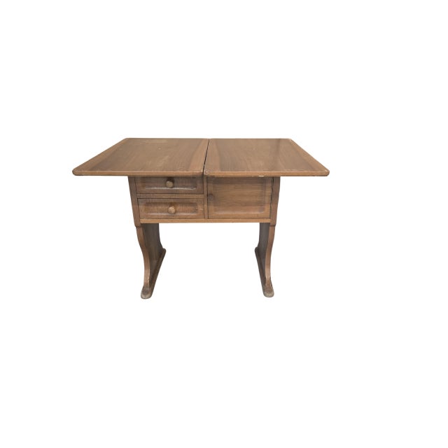 Vintage Book-Shaped Wooden Coffee Table with Drawers and Compartment, 1970 For Sale - Image 10 of 10