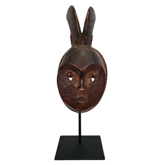 Vintage Baule African Rabbit Mask For Sale