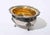 Decorative continental silver open salt or small serving bowl executed in an elegant Rococo Revival style. The oval,...