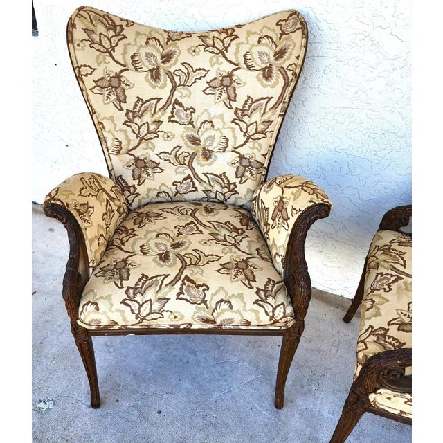 Grosfeld House Armchairs Pair For Sale In Miami - Image 6 of 12