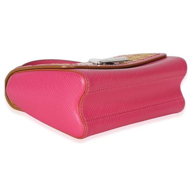 Pink Multicolor Stitch Epi Twist MM For Sale In New York - Image 6 of 9