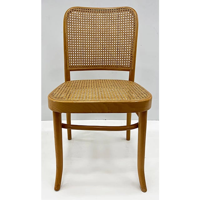 Vintage Salvatore Leone Vintage Bentwood Caned Chairs, Thonet Style For Sale - Image 10 of 11
