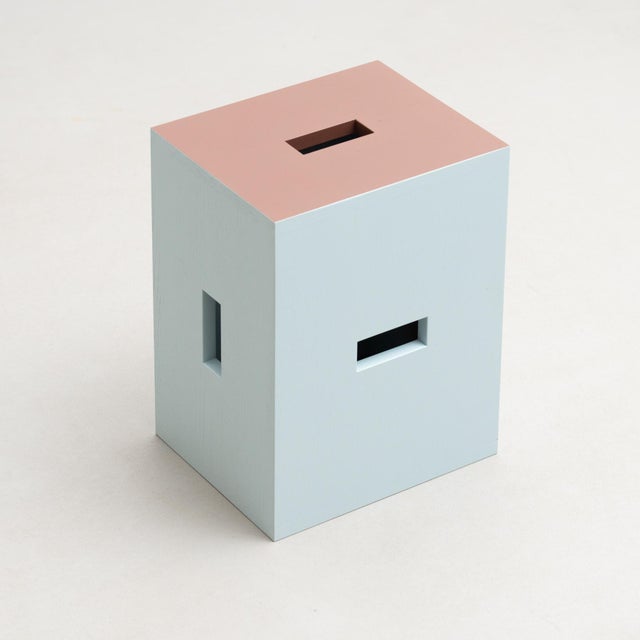 LC14 Nantes Reze Stool in Wood by Le Corbusier for Cassina For Sale - Image 17 of 18