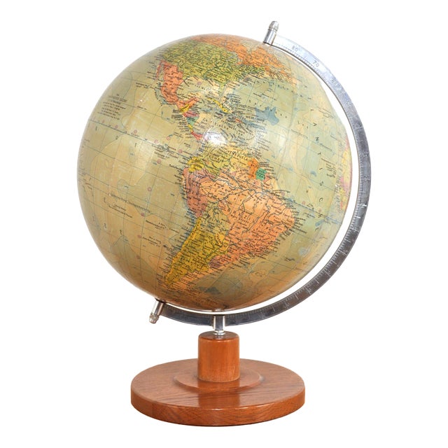 Vintage Globe from Räths, 1950s For Sale