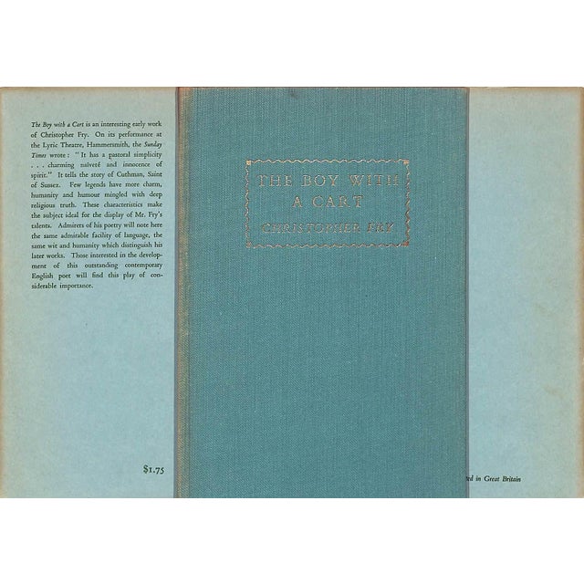 Traditional "The Boy With a Cart" 1950 Fry, Christopher For Sale - Image 3 of 3