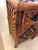Wood Vintage Rattan Cabinet Night Stand For Sale - Image 7 of 8