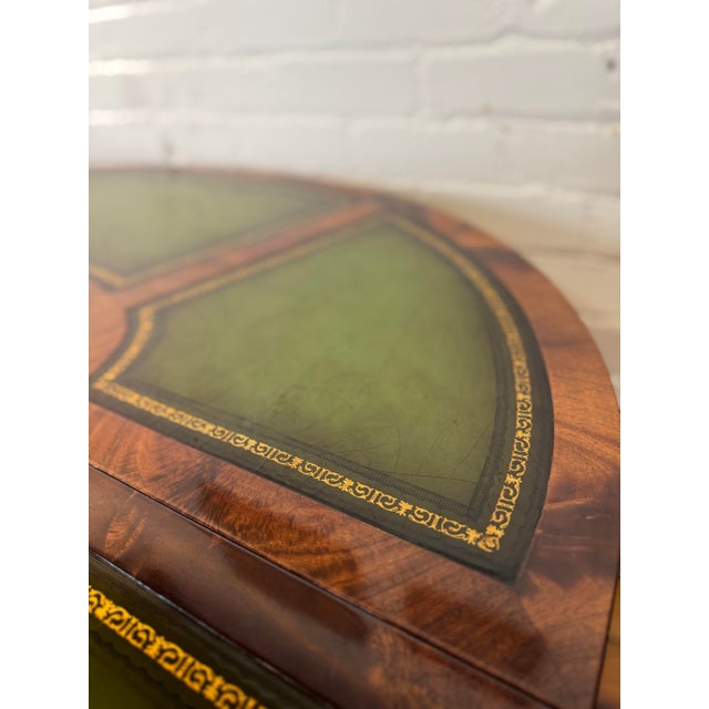 Beautiful example of a Weiman-style demilune coffee table in very good all around condition. Produced in the 1940s/50s,...