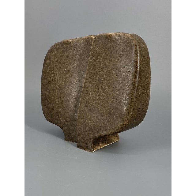 Brutalist Studio Ceramic Vase, 1970s For Sale - Image 4 of 11