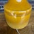 1960s Mid-Century Modern Lotte and Gunnar Bostlund Danish Gold Yellow Ceramic Table Lamp For Sale - Image 11 of 12