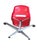 Red Swivel Desk Chair by Swante Schöblom for Overman AB, 1970s For Sale - Image 3 of 6