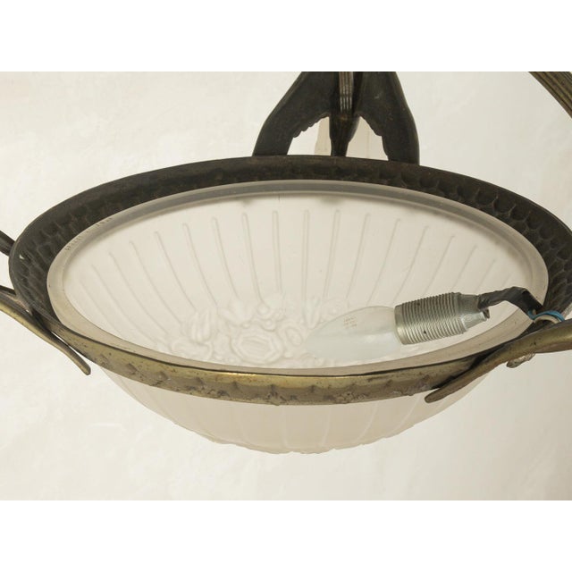 Art Deco Ceiling Light, 1920s For Sale - Image 11 of 12