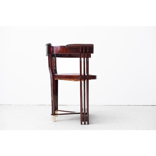 Antique Art Nouveau Armchairs by Anton Pospischil Jr., 1900, Set of 2 For Sale - Image 18 of 18