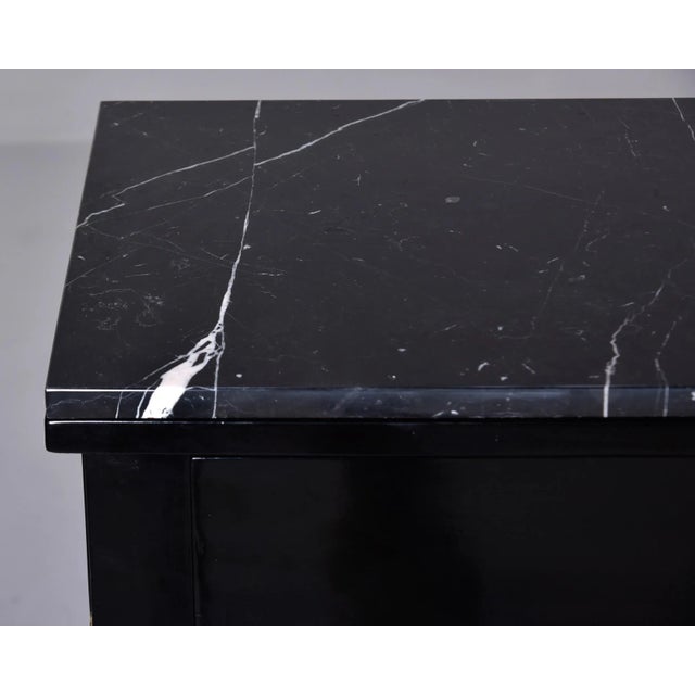 Early 20th Century Ebonised Mahogany Empire Style Chest of Drawers For Sale In Detroit - Image 6 of 13