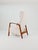 Wood German Lounge Chair with Foot Rest, 1940s For Sale - Image 7 of 11