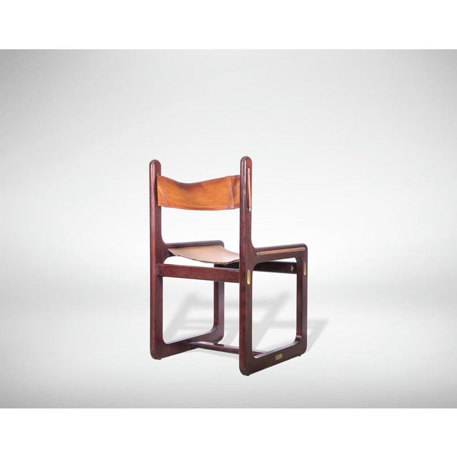 1960s Nautical Style Chairs by Gigi Radice, Italy, 1960s, Set of 6 For Sale - Image 5 of 8