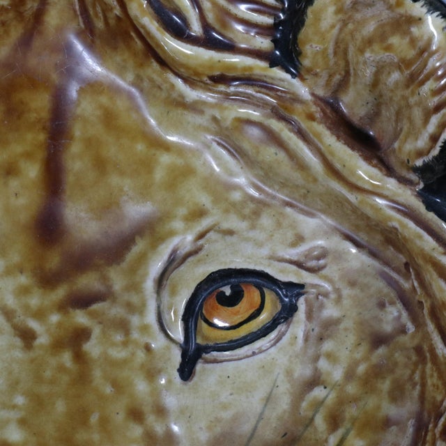 70's Italian Taste Seller by Sigma Lion and Tiger Plates - Set of 3 For Sale In Tampa - Image 6 of 8