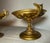 Bronze Pair of Antique 19th Century Gilt Bronze Wood Tazza Centerpiece Bowl Compote For Sale - Image 8 of 13