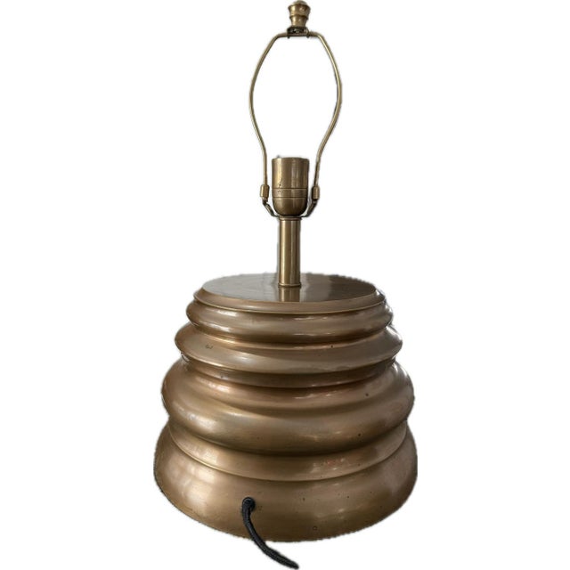 Arteriors Home Laura Kirar Collection Hollywood Regency Style Table Lamp With Drum Shade For Sale In Charlotte - Image 6 of 18