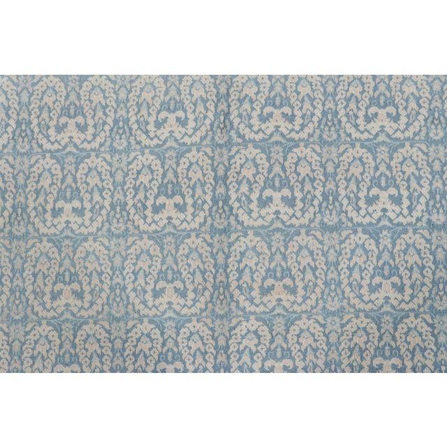 Textile Antique Persian Khorasan Rug in Sky Blue With Paisleys - Rug & Kilim For Sale - Image 7 of 9