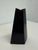 Postmodern Faceted Black Ceramic Bud Vase, 1990s For Sale - Image 9 of 12