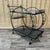 Mid Century Wrought Iron Marble Top Patio Serving Cart in the Salterini Style. Circa 1960s For Sale In Miami - Image 6 of 17
