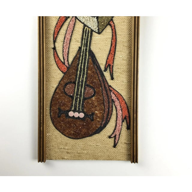 Wood Mid Century Stone-Art Comedy Tragedy Drama Mask Theater Happy Sad Face For Sale - Image 7 of 13