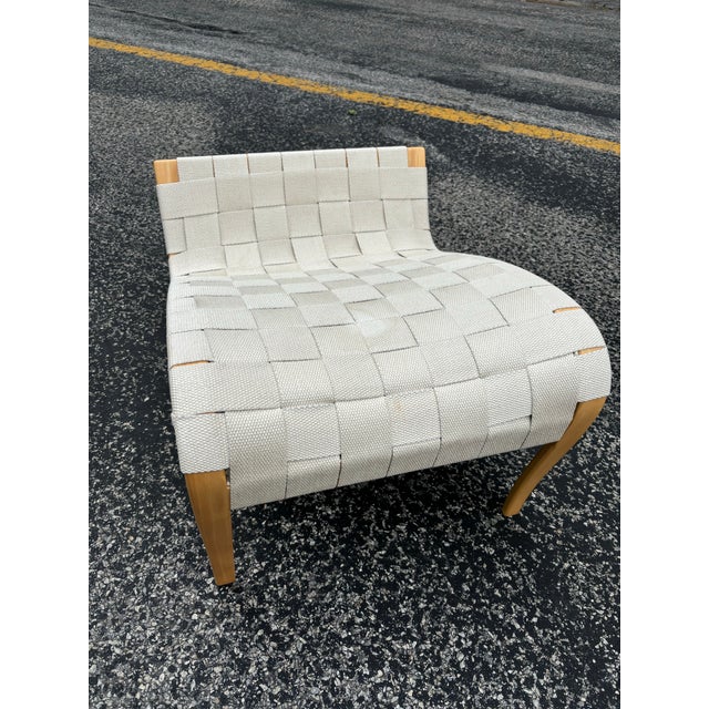 Bruno Mathsson Chaise Lounge and Ottoman For Sale - Image 11 of 12