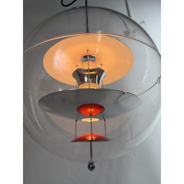 VP Globe 40 Pendant Light by Verner Panton for Frandsen, 2007 For Sale - Image 6 of 8