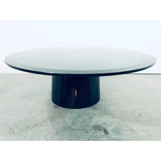Mid-Century Modern Design Institute of America Post Modern Cantilevered Coffee Table For Sale - Image 3 of 12