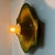 Ceramic Bell-Shaped Green Ceramic Wall Lights attributed to Hustadt Keramik, Germany, 1970s For Sale - Image 7 of 12