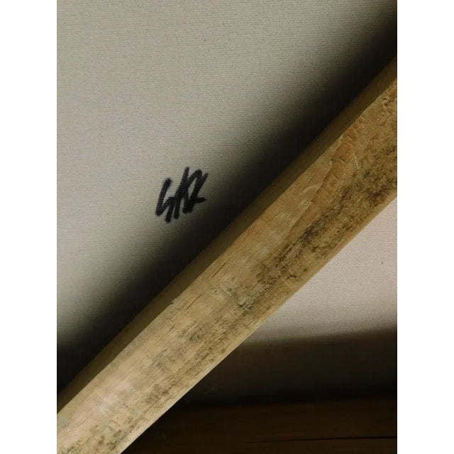 Pop Art Pop Art Steve Kaufman "Big Bucks"$$$$$ Hand Signed Stretched Canvas Print 33x48 For Sale - Image 3 of 3