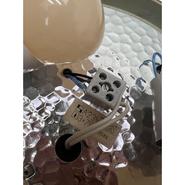 Large Bubble Glass Flush Mount Lamp by Motoko Isshi for Staff, 1970s For Sale - Image 17 of 18