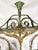 Early 1900s French Handcrafted Painted Iron Gate For Sale - Image 4 of 18