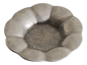 Vintage Swedish Pewter Fruit Dish by Estrid Ericson for Svenskt Tenn, 1920s