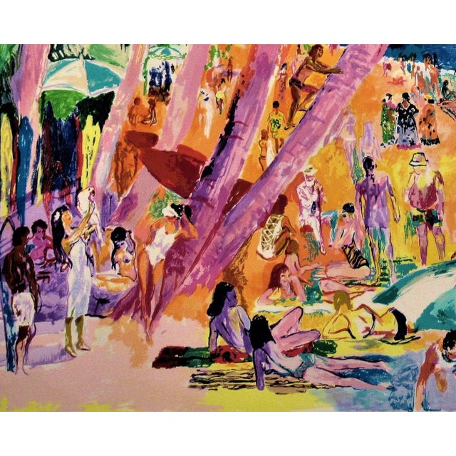 Leroy Neiman LeRoy Neiman, Diamond Head, Hawaii, 1988 For Sale - Image 4 of 10