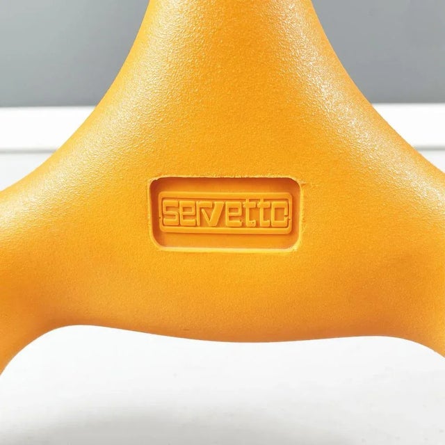 Orange Italian Modern Dino Hanger by Elli & Ballabio for Servetto, 1990s For Sale - Image 8 of 12