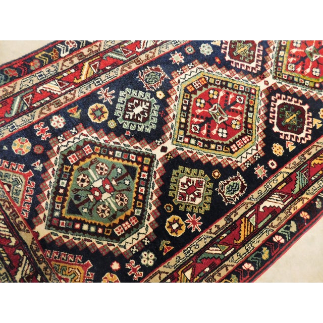 Turkish Vintage Hand Knotted Turkish Runner Rug. 2'7"x 9'10" For Sale - Image 3 of 16