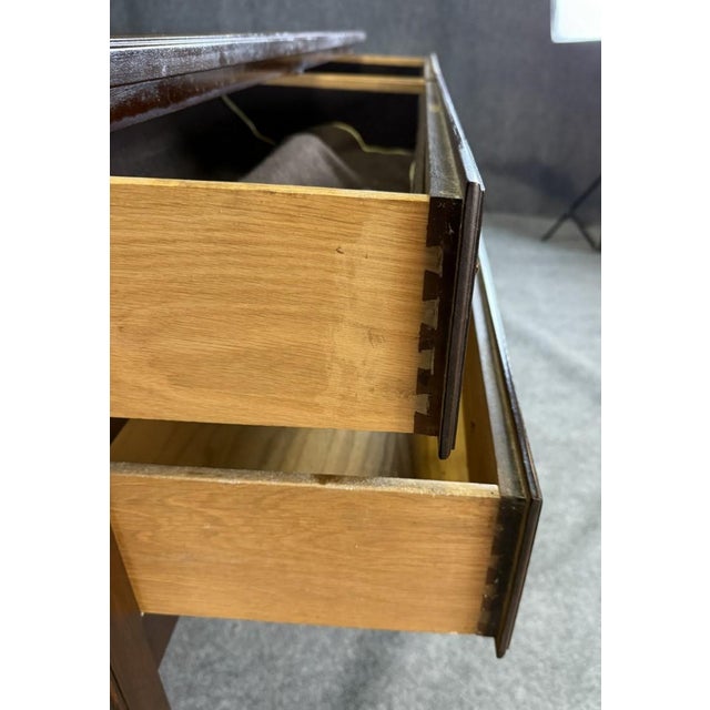 Late 20th Century Madison Park Banded Top Mahogany Sideboard For Sale - Image 10 of 11
