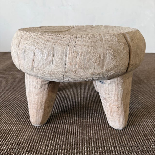 Contemporary Elm Wood Stump Table or Stool 61626f For Sale - Image 3 of 5