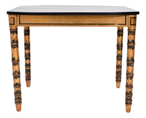 Ebonised and Gold Painted Table, 1920s