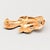 Brooch, gold, 18k, 2.11g, length: 37mm, width: 18mm, good condition. Stamped: a9 cbh (1951 hallbergs guldvarufabrik hovjuv...