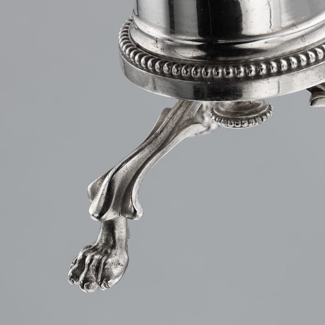 Antique French Silver Salt and Pepper Mills from Odiot, Paris, 1880s, Set of 4 For Sale - Image 15 of 18