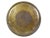 Chinese Vintage Chinese Solid Brass Etched Round Tray For Sale - Image 3 of 4