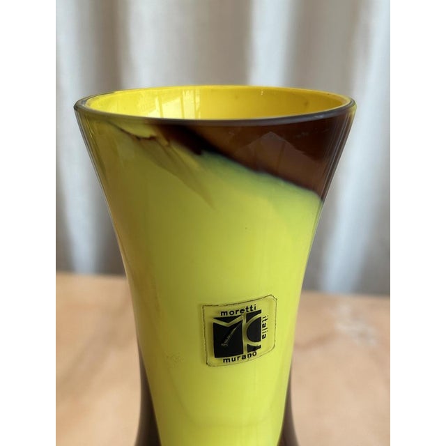 Space Age Murano Glass Vase by Carlo Moretti, Italy, 1970s For Sale - Image 4 of 11