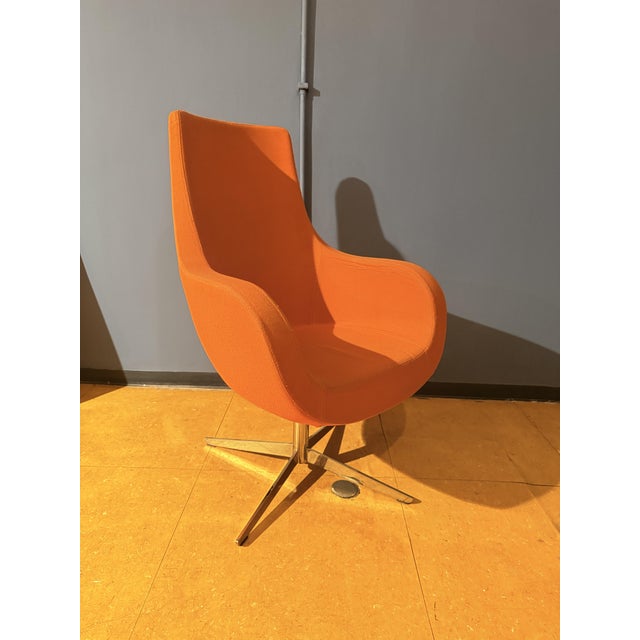 Mid-Century Modern Swivel Lounge Chair, 1970s For Sale - Image 3 of 7