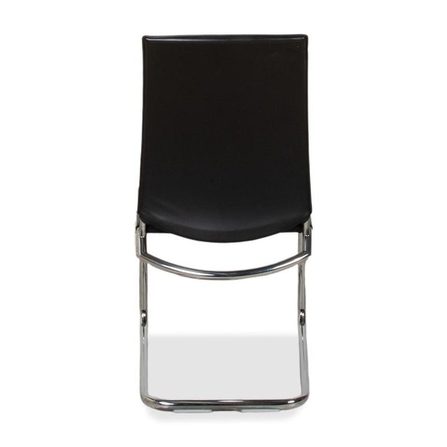 Chairs in Black Leather from Draenert, Set of 6 For Sale - Image 14 of 18