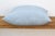 Coastal Large 24" Powder Blue Jaipur Blockprint Linen Pillow Cover For Sale - Image 3 of 7