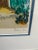 Modern Vibrant Landscape Lithograph - Framed For Sale - Image 3 of 6